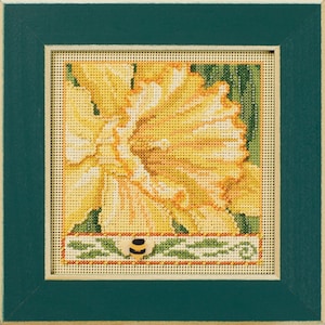 Mill Hill Buttons & Beads Spring Series Daffodil MH14-2411 Counted Cross Stitch Kit