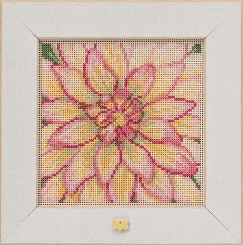 Mill Hill Buttons /& Beads Spring Series Dahlia MH14-2112 Counted Cross Stitch Kit