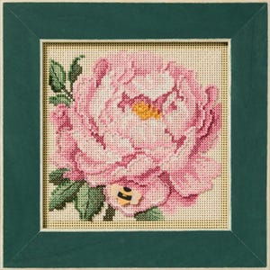 Mill Hill Buttons & Beads Spring Series - Peony MH14-2511 Counted Cross Stitch Kit