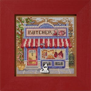 Mill Hill Buttons & Beads Spring Series - Butcher Shop MH14-2516 Counted Cross Stitch Kit