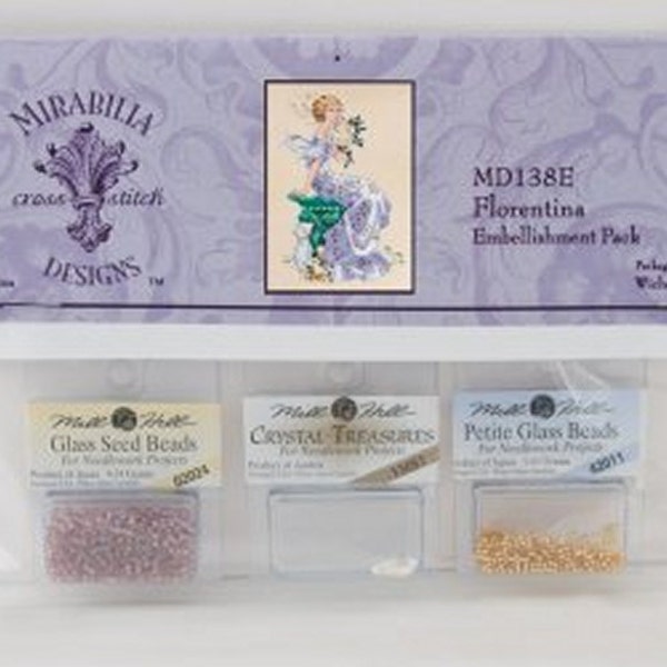 Mirabilia Designs Embellishment Pack for "Florentina" MD138E, design by Nora Corbett for Wichelt Imports, Inc.