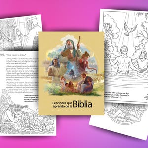 JW Kids Coloring Book – Lecciones que aprendo de la Biblia / Lessons You Can Learn From the Bible (Spanish) UPDATED VERSION