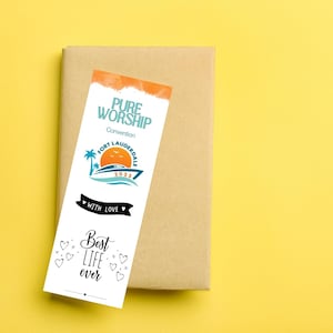 JW 2025 “Pure Worship” Special Convention Printable Bookmark Digital File | Fort Lauderdale (US)