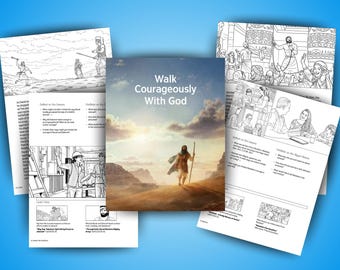 JW Kids Coloring Book – Walk Courageously With God