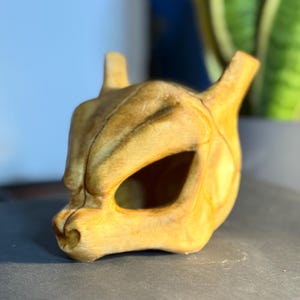 Mewtwo - Handcrafted Skull Lantern - Tea Light Included