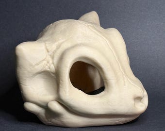 Mew - Handcrafted Skull Lantern - Tea Light Included