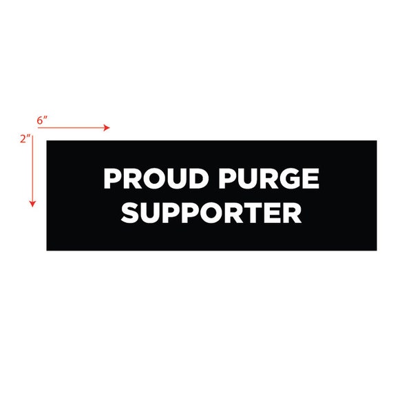 The Purge Party - Etsy