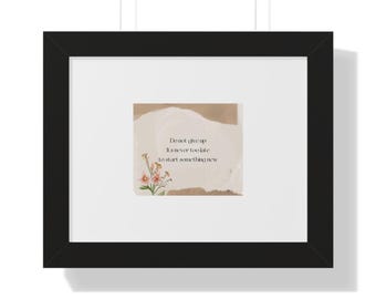 Don't give up, perseverance poem