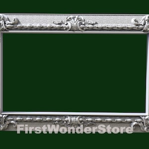 3D STL Modell Square Classic Frame 17 für CNC Fräser Engraver Carving Maschine 3D Drucker Artcam Aspire Fusion3D
