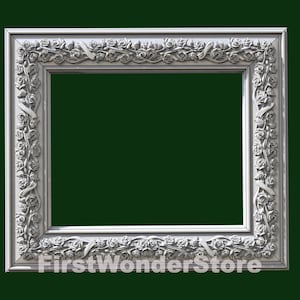 3D STL Modell Square Classic Frame 9 Rosen Muster für CNC-Fräser Engraver Carving-Maschine 3D-Drucker Artcam Aspire Fusion3D