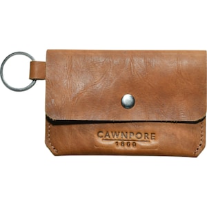 Cawnpore 1860 Kompakter Multifunktions-Kartenhalter & Geldbörse aus Leder, tragbare Brieftasche für Reisen, Außenbereich, und für die tägliche Organisation
