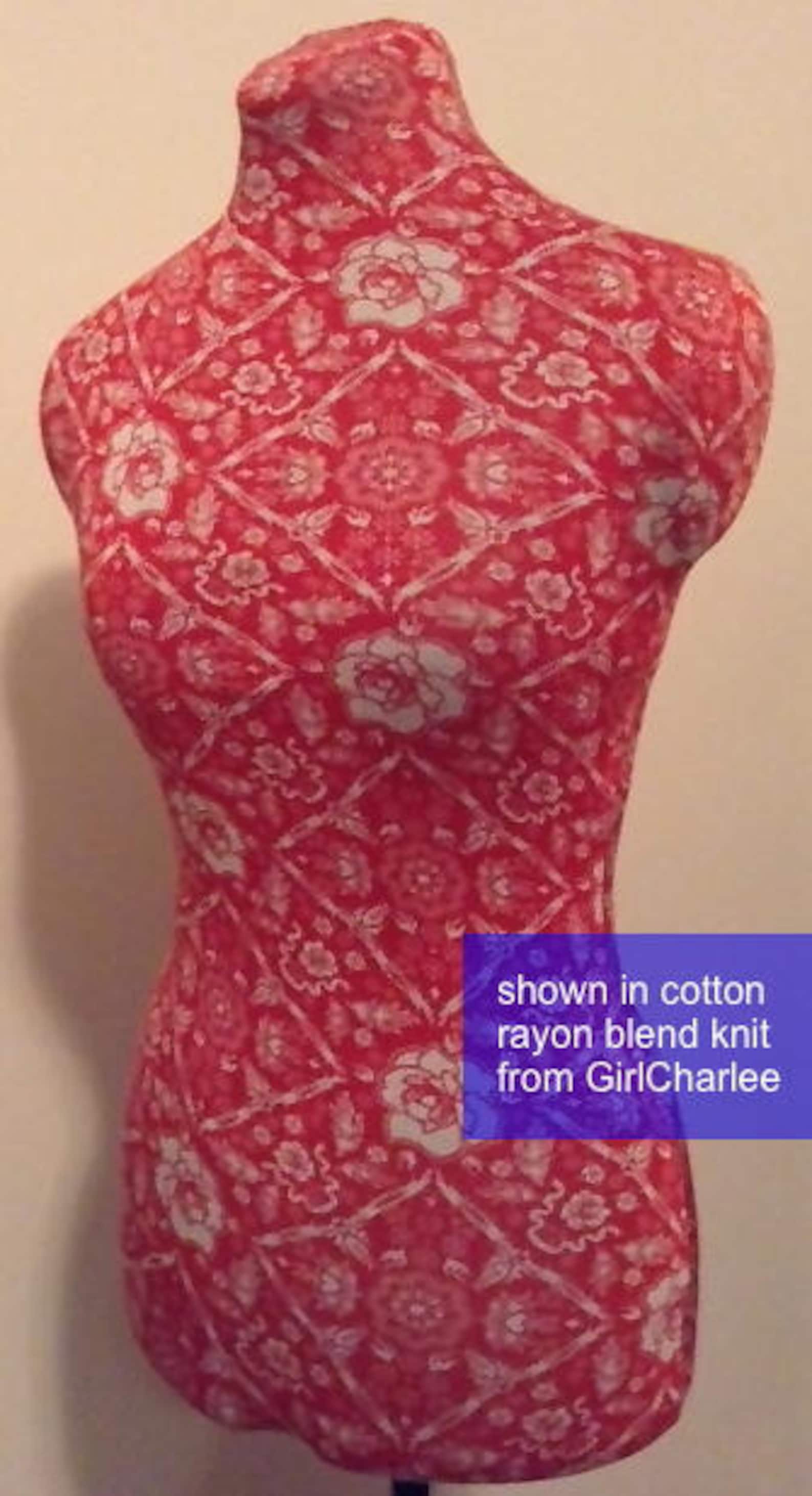 Small Dress Form Cover Sewing Pattern fits Dritz and Singer. Digital