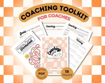 Boîte à outils pour coach de vie : feuilles de travail imprimables pour coach de vie, fixation d'objectifs (téléchargement PDF)