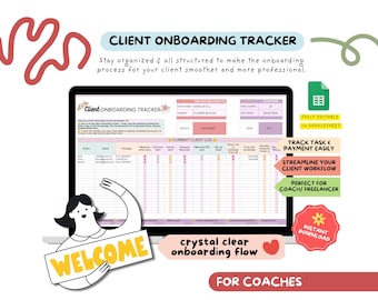 Client Onboarding Tracker: Google Sheets CRM for Coaches & Freelancers