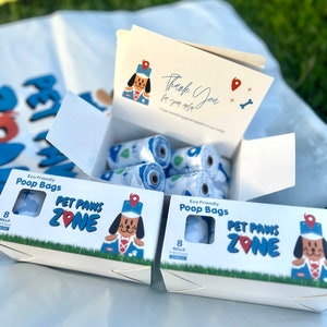 3 BOXES (360 count) per order | Pet Paws Zone biodegradable Poo bags made from corn starch
