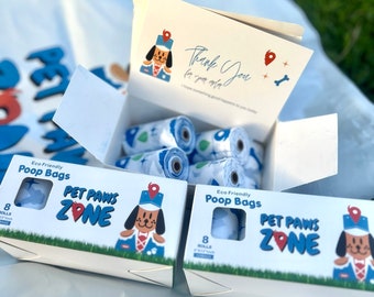 3 DOZEN (360 stuks) per bestelling | Biologisch afbreekbare poepzakjes van Pet Paws Zone gemaakt van maïszetmeel