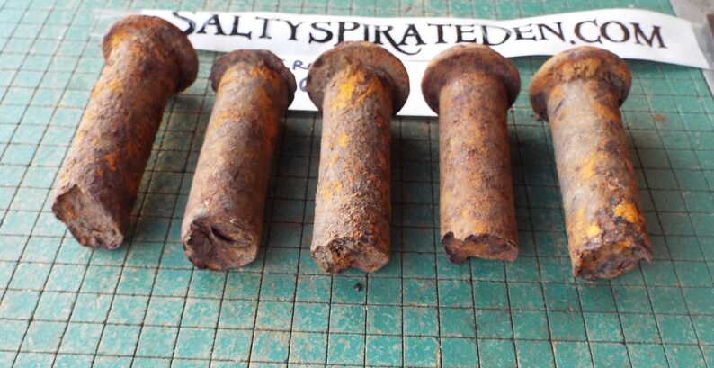 rustic collectible welders memento 5 count San Francisco memorabilia bridge history Old Rusty Crusty Bridge rivets Golden Gate