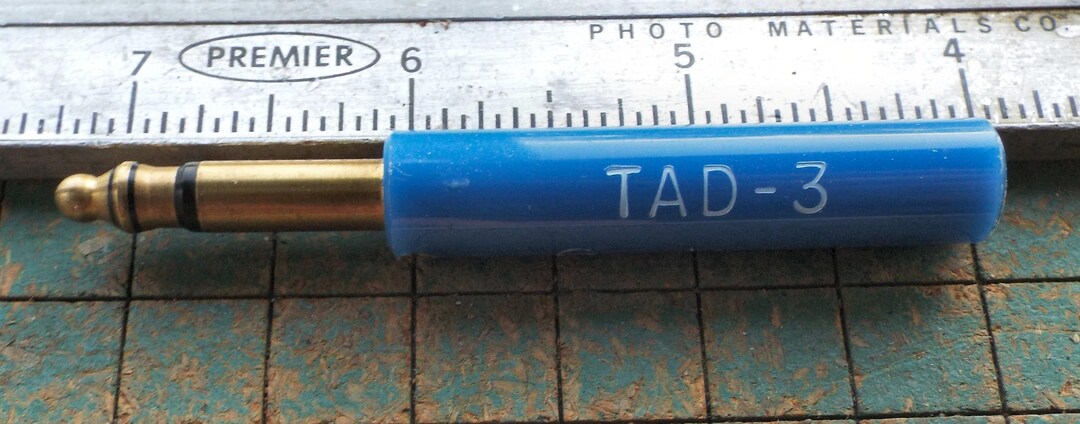 TAD-3 Bantam to Long Frame Adaptor, Jack Male Patch Plug - Etsy