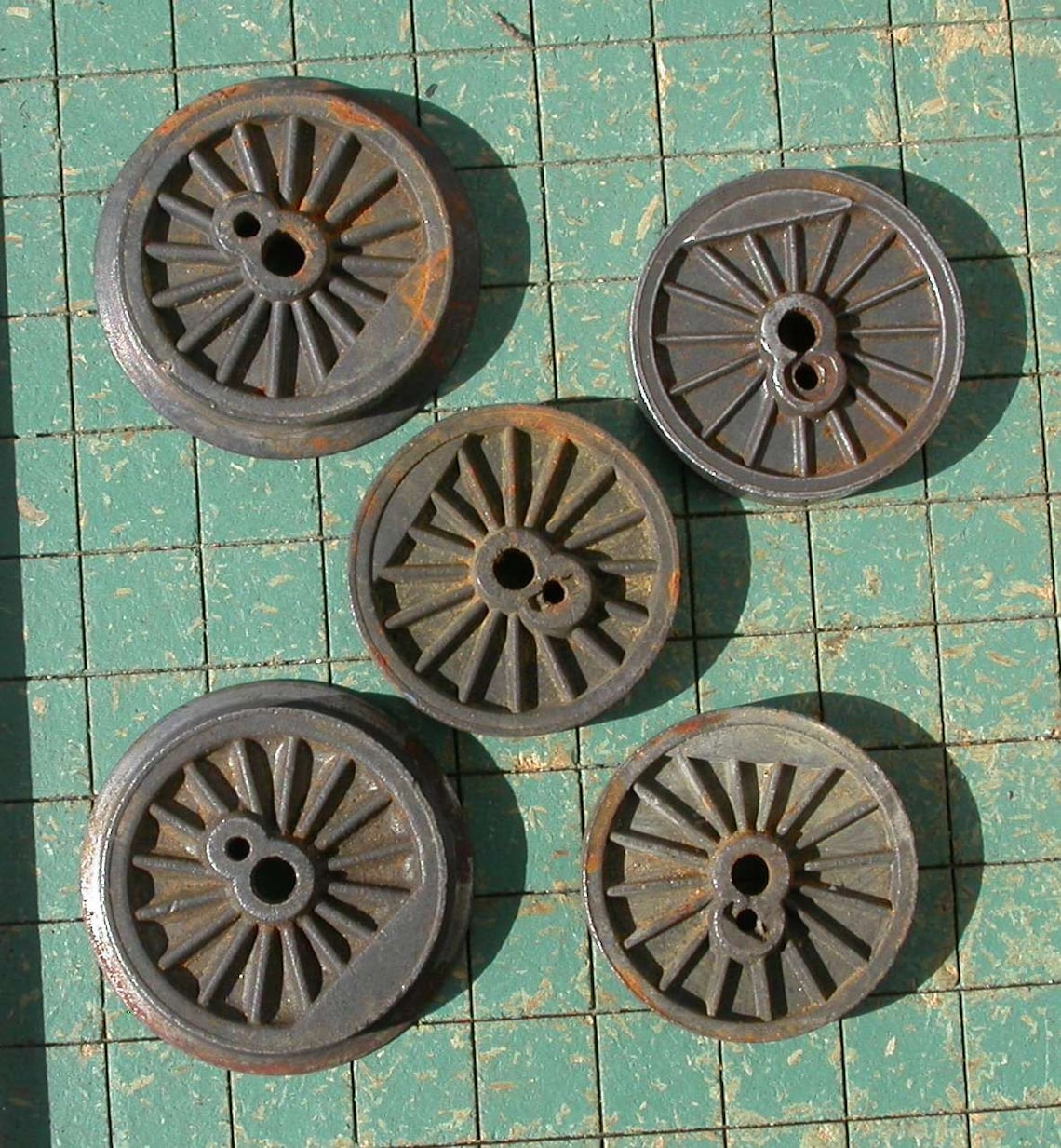 5 Lionel steam drive wheels vintage model Train Etsy