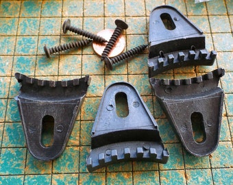 Nylon Waffle Grill Brackets, PYRAMID PMBGBX4, 3 packages, NOS, speaker builder, maker supply, upcycle, industrial, hobby