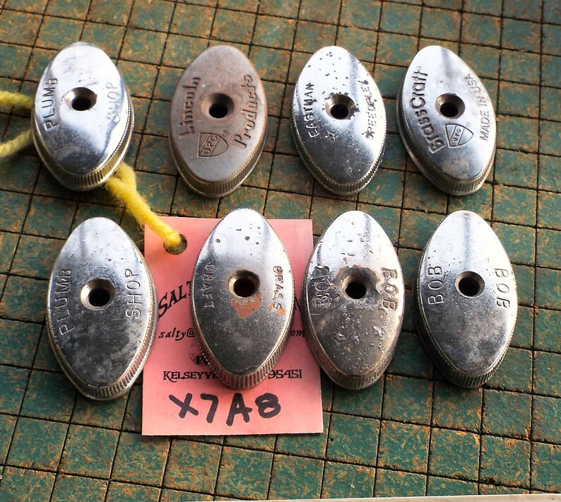 8 chrome water valve handles supply valve handles rough Etsy