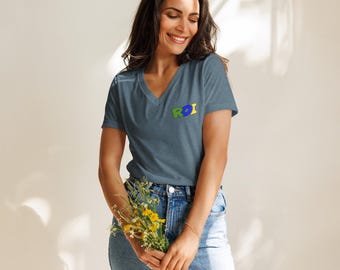 ROI Learning Center Women's V-Neck