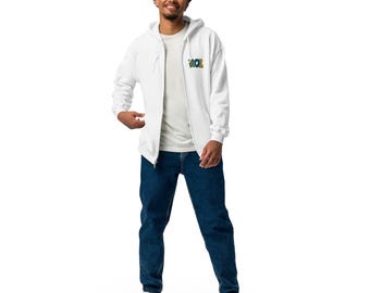 ROI Unisex Heavy Zip Hoodie