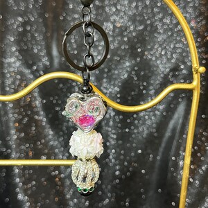 Butterfly Heart Triple Fancy Keychain