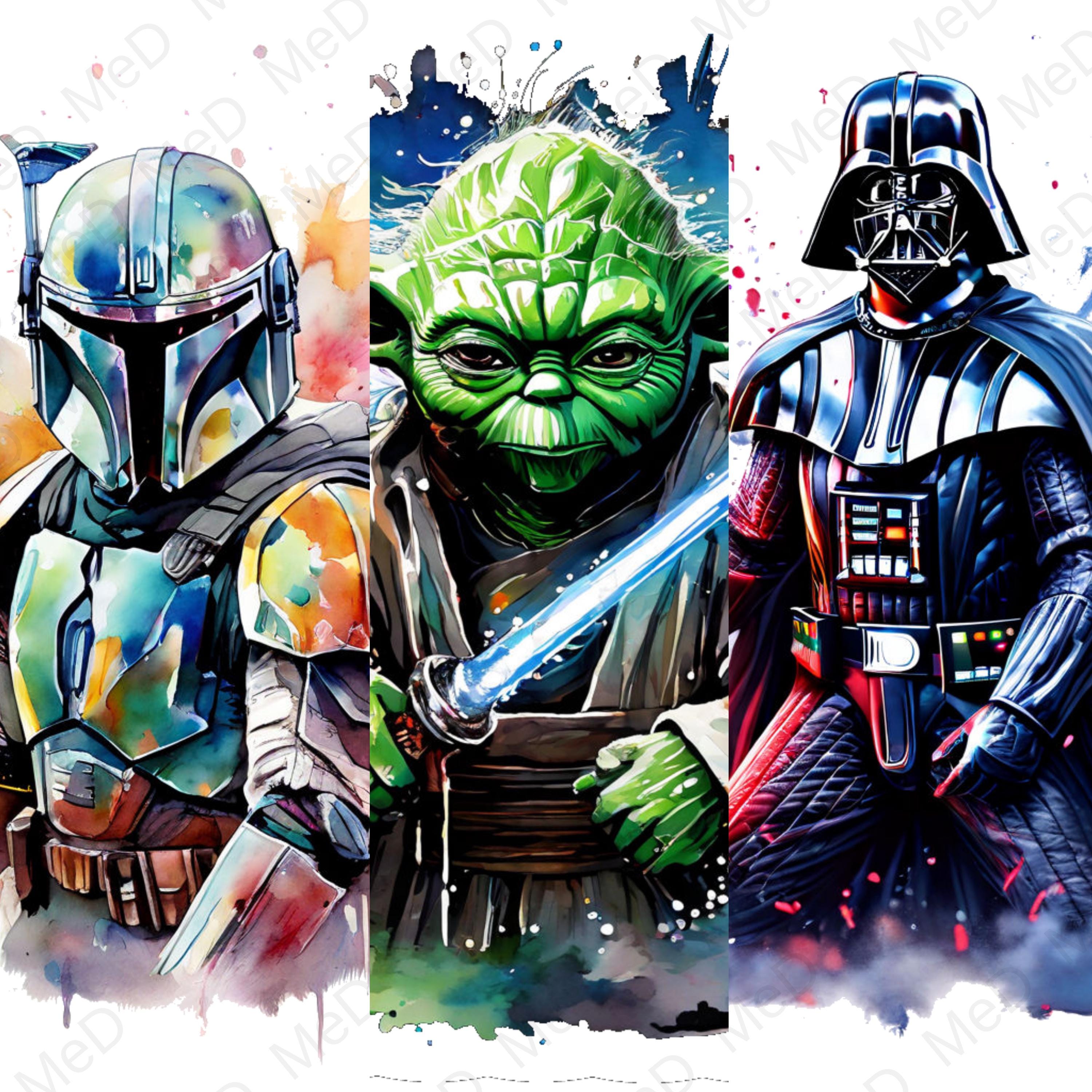 Watercolor Superheroes PNG: Splash Art, T-Shirt Designs (Digital Download)