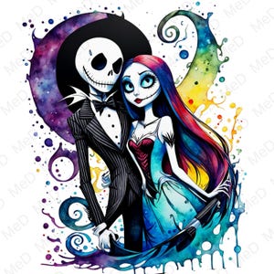 Watercolor Cartoon Heroes PNG: Splash Art (Digital Download)