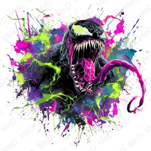 Aquarell Superhelden PNG: Hochauflösende Clipart (Instant Download)