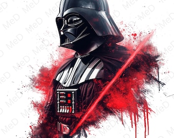 6 PNG Watercolor Superheroes: Splash Art & T-Shirt Designs (Digital Download)