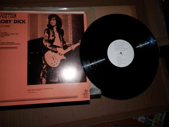 Led Zeppelin, ULTRA RARE!! Moby Dick, April 27, 1969, NM - Etsy