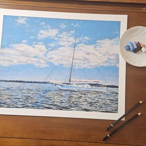 Jerry's Skipjack (Glicee print, multiple sizes)