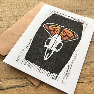 Cartes de vœux à 5-Pack Blank avec enveloppes Kraft brunes