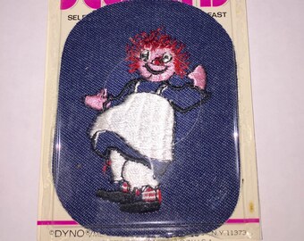 1974 Raggedy Anne Dyno Instant Sta Ons Patch