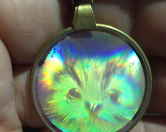 Awesome 1960s Hologram Pendant Ferret Design sp3