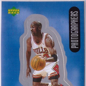 1998 MICHAEL JORDAN Upper Deck Basketball INSERT Sticker 34