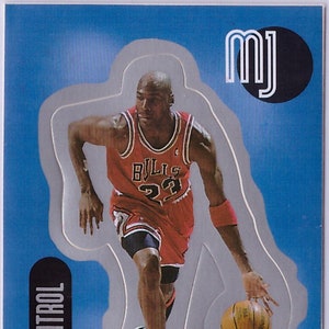 1998 MICHAEL JORDAN Upper Deck Basketball INSERT Sticker 28