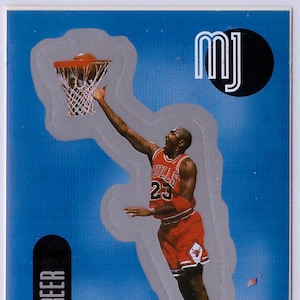 1998 MICHAEL JORDAN Upper Deck Basketball INSERT Sticker 24