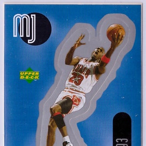 1998 MICHAEL JORDAN Upper Deck Basketball INSERT Sticker 11