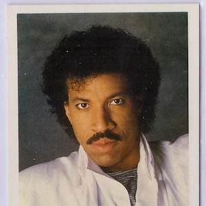 1987 Fanz LIONEL RITCHIE Sticker from Diphold Limited Spain