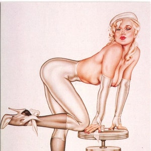 1992 Olivia Art Card Comic Images