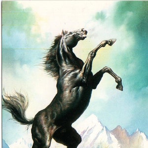 1992 Boris Vallejo Series 2 Art Card 77 Stallion