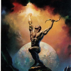 1992 Boris Vallejo Series 2 Art Card 65 Amaethon
