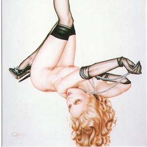 1992 Olivia Art Card Comic Images