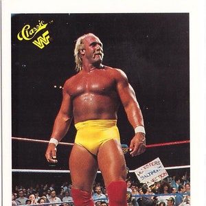 1989 Classic WWF Wrestle Mania Set HULK HOGAN 51