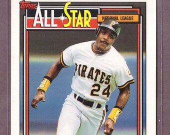 1992 Topps BARRY BONDS #390 Baseball Card HOF Super Star All Star