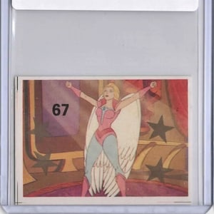 1986  PRINCESS ANGELLA She-Ra Panini Sticker 67