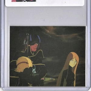 1982 My Youth in Arcadia JAPANESE Card Captain Harlock and La Mime